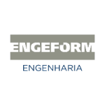 Logo da Engeform Engenharia, empresa brasileira de engenharia e construção com foco em sustentabilidade