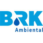 Logo da BRK Ambiental, uma das maiores empresas privadas de saneamento do Brasil